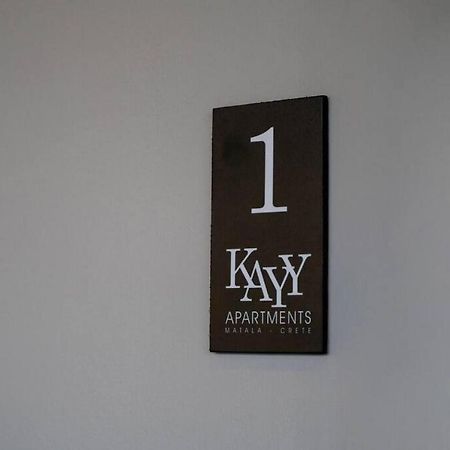 Kayy Apartments 1 In Matala Eksteriør billede