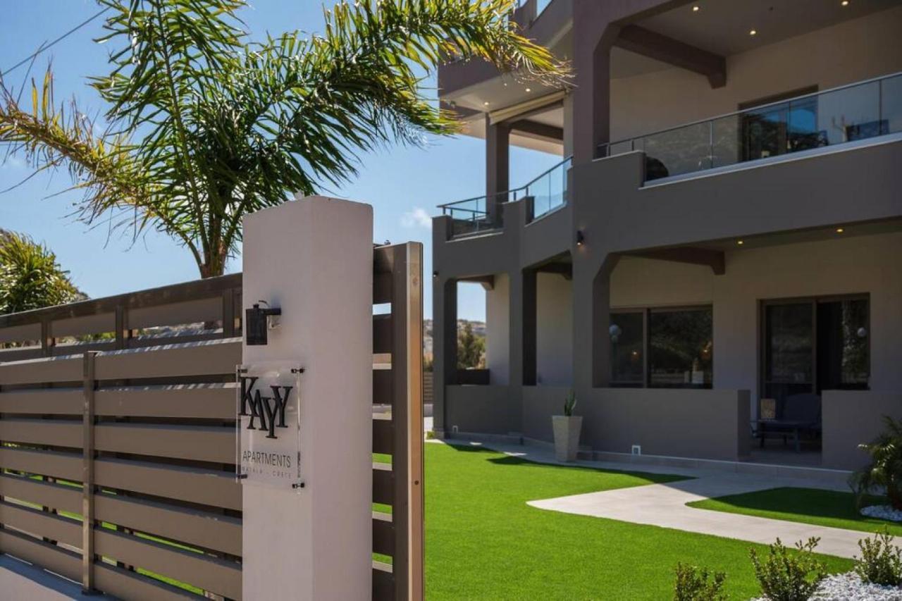 Kayy Apartments 1 In Matala Eksteriør billede